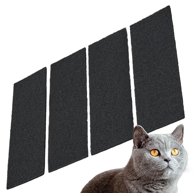 CROPLAS Aktivkohlefilter für Katzentoiletten im 4er-Set