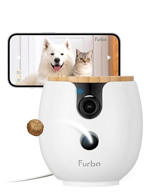 Furbo Mini 360 Haustierkamera mit Leckerli-Ausgabe
