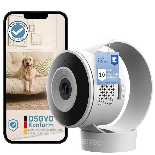 PetTec Cam Lite kompakte Haustierkamera