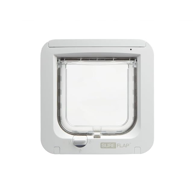 SureFlap Mikrochip-Katzenklappe in Weiß
