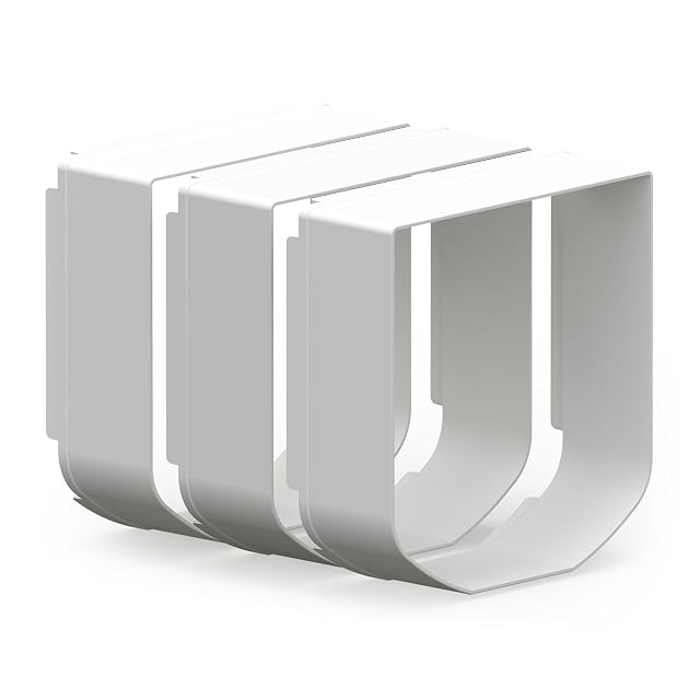 SureFlap Tunnelverlängerung im 3er-Set in Weiß