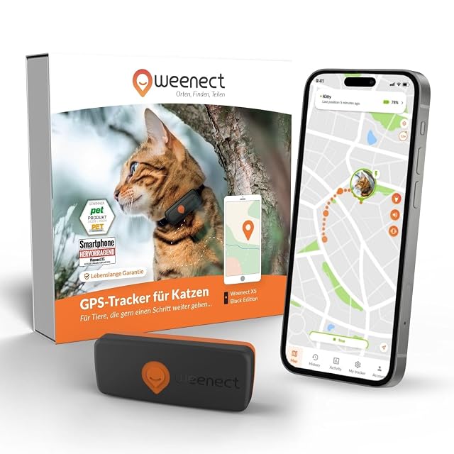 Weenect XS GPS-Tracker für Katzen